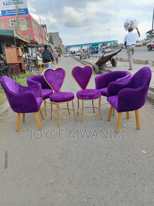 6 Manicure Purple Seats, Different Designs - main view