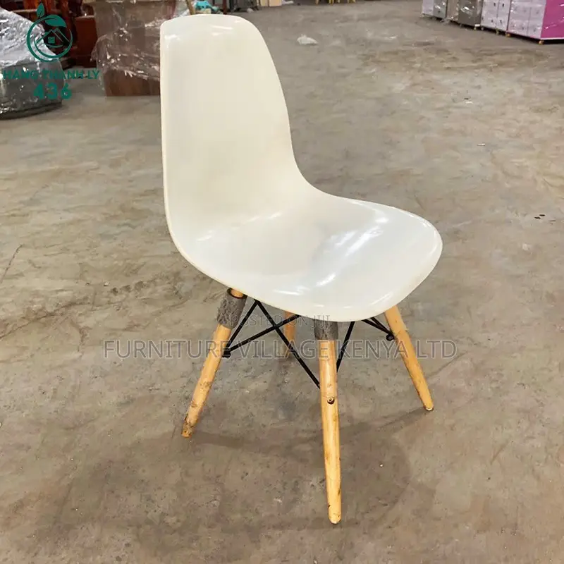 Office Chair:Modern Molded Plastic Scoop Seat Office Chair