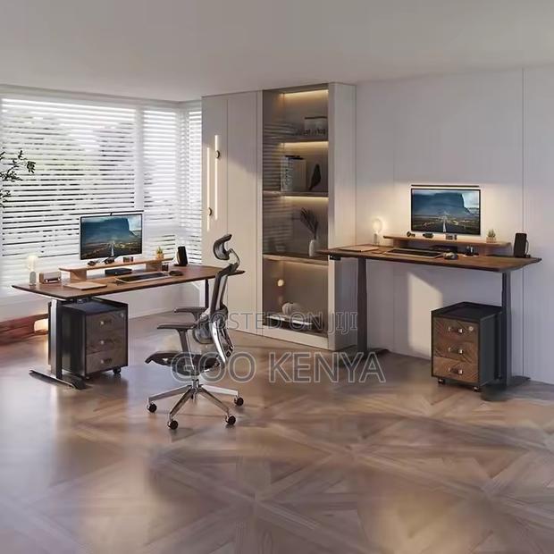 Office Desk ; Adjustable Height Sit Stand Desk - thumbnail 3