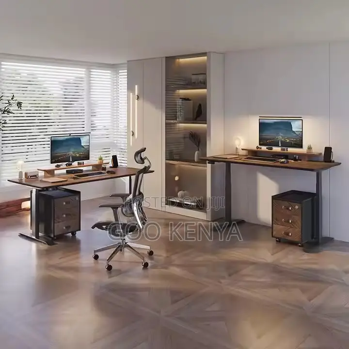 Office Desk ; Adjustable Height Sit Stand Desk