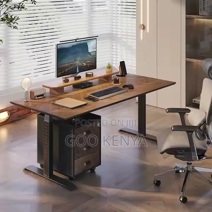 Office Desk ; Adjustable Height Sit Stand Desk