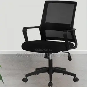 Office Chair: Office Chair With Portable Wheels and Armrest