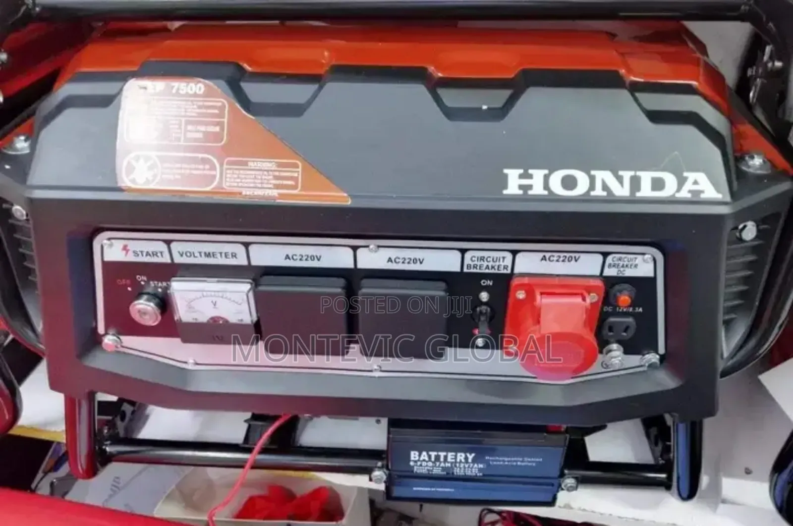7.5kva Honda Gasoline Generator