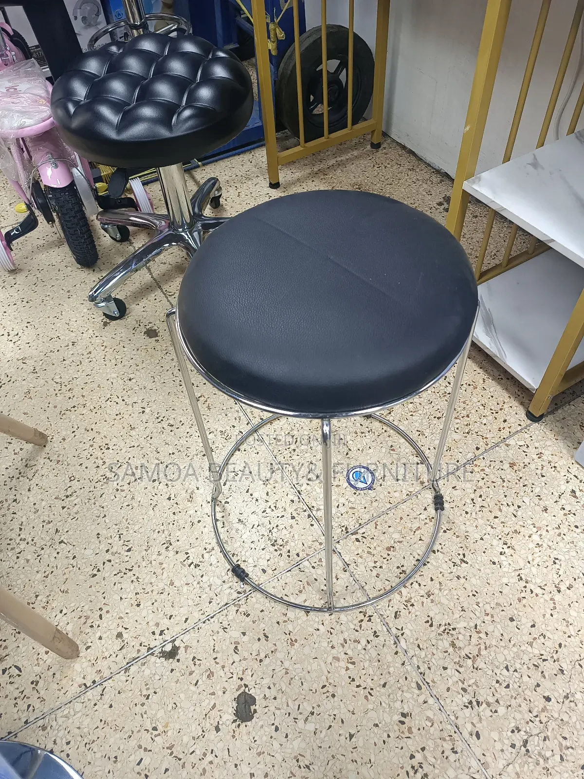Leather Stools