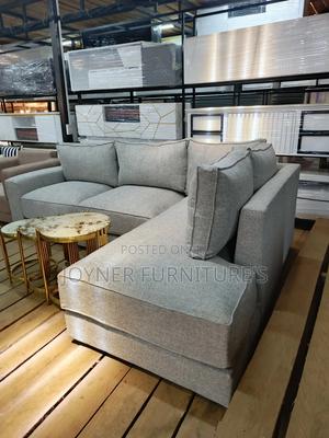 6 Person L Shaped Sofa Couch - main view