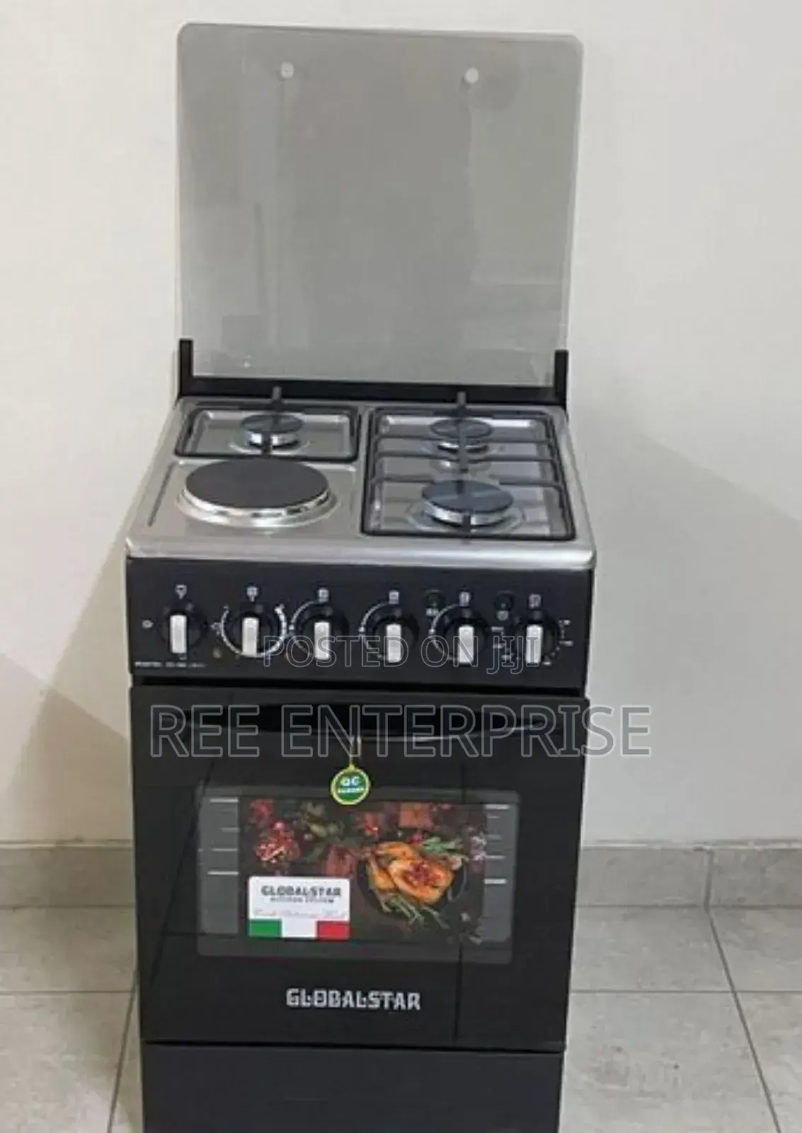 50*55 Globalstar 3+1 Standing Cooker With Electric Oven