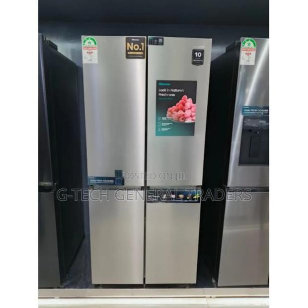 Hisense 4 Door Side by Side 470l Refrigerator - thumbnail 2