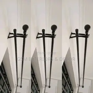 Jua Kali Curtain Rods for Heavy Curtains