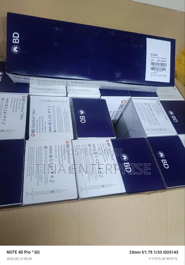 Bd 0.5m(Syringes With Needles)