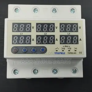 Taxnelle 3phase Voltage and Current Protector Tvps3-63a