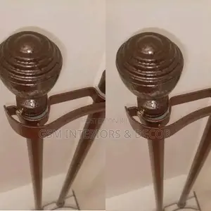 Jua Kali Curtain Rods With Seperate Accessories
