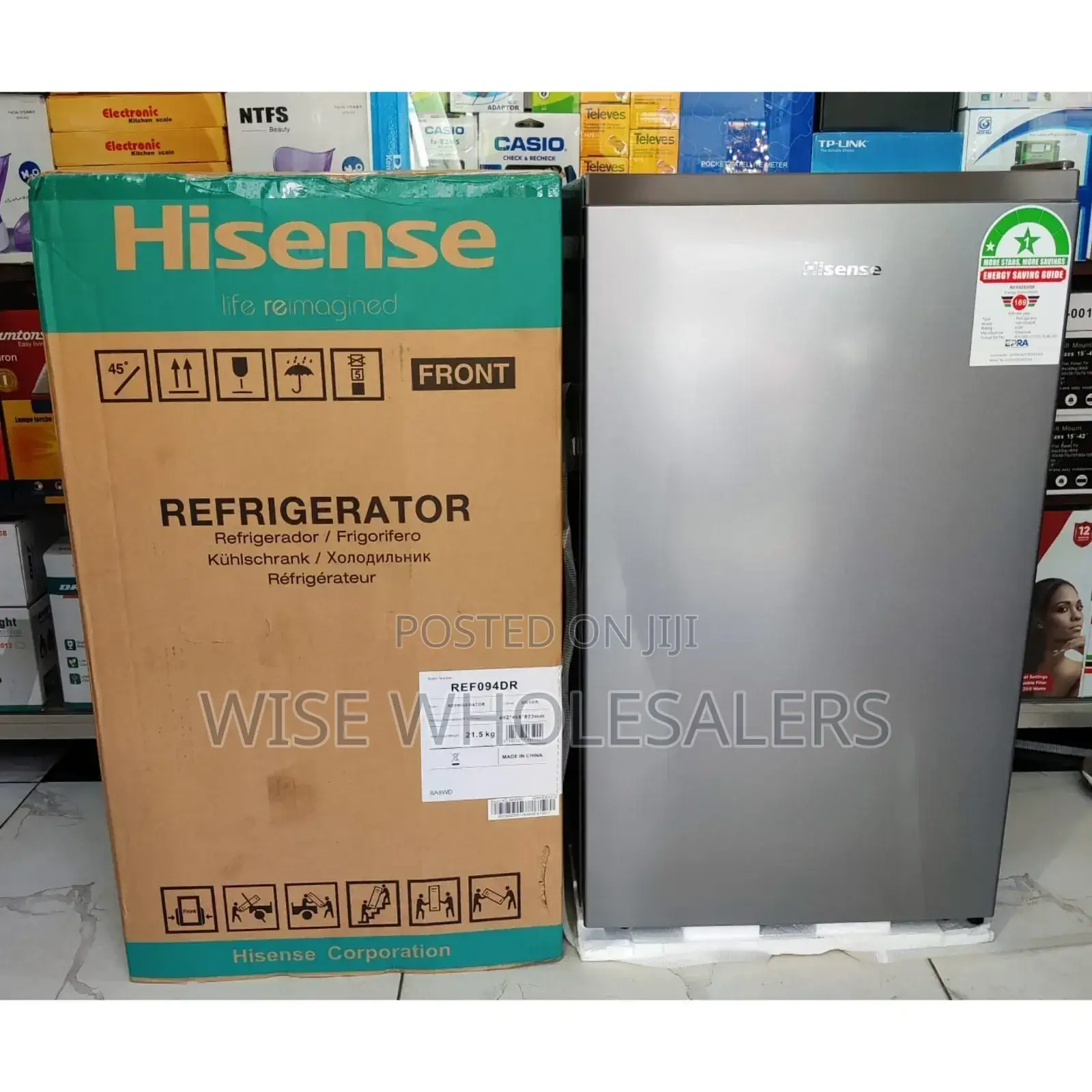 Hisense 94l Single Door Fridge Ref094dr