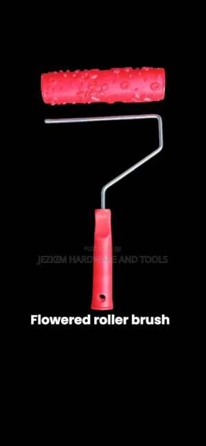 Paint Rollers Flowered