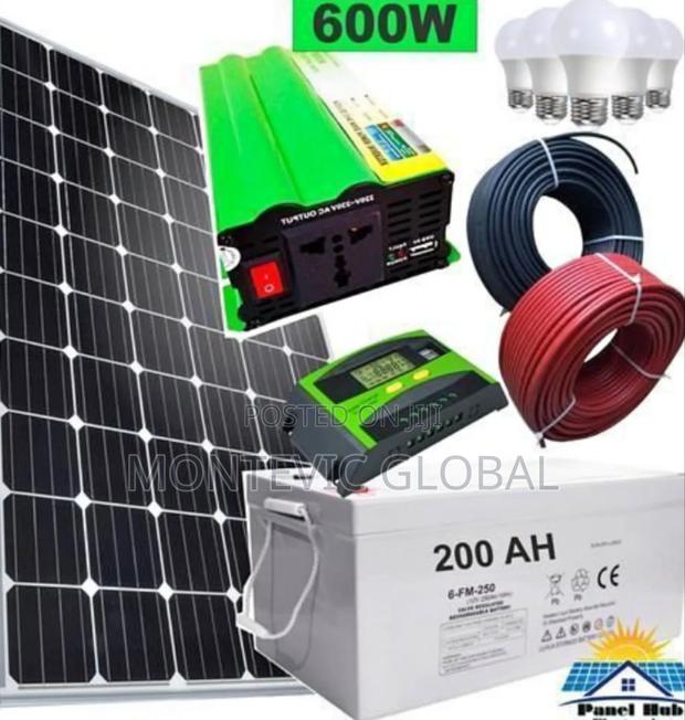 600watts Full Solar Kit - main view