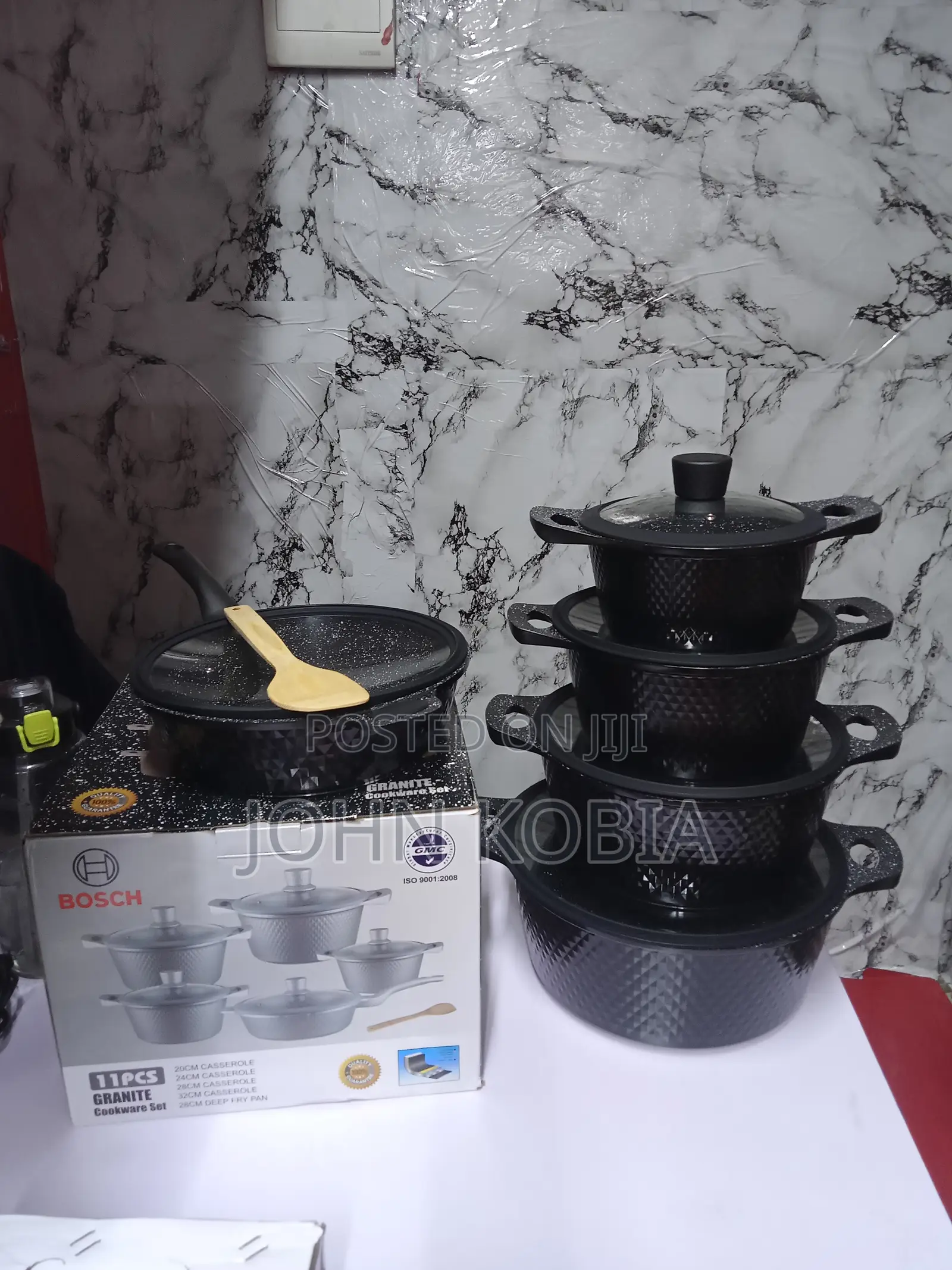 Bosch 10 PCS Granite Cookware Set