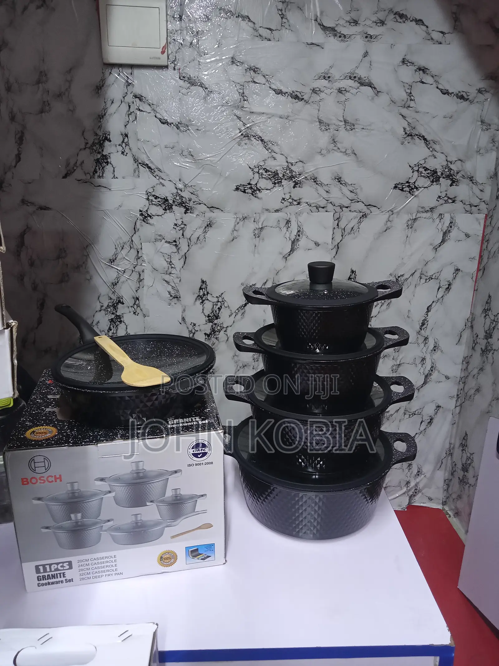 Bosch 10 PCS Granite Cookware Set
