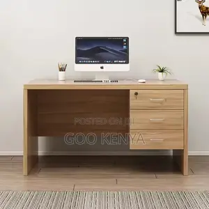 Clerical Desking ; 1200mm Wooden Office Desk 3 Drawer