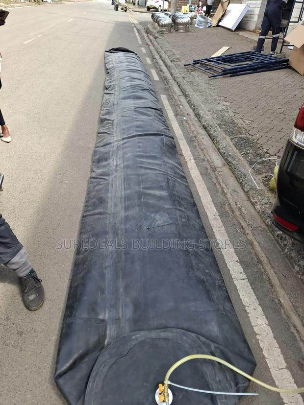 Culvert Making Inflated Rubber Balloon - thumbnail 3