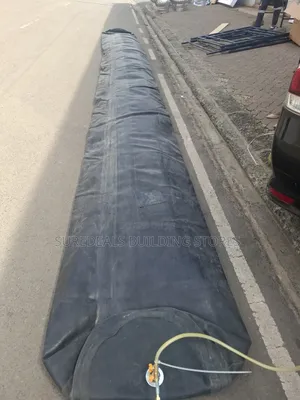 Culvert Making Inflated Rubber Balloon