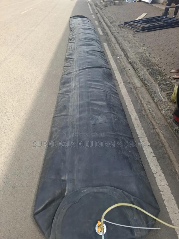 Culvert Making Inflated Rubber Balloon - thumbnail 6