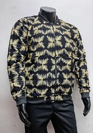 Unique Bomber Jacket Black **