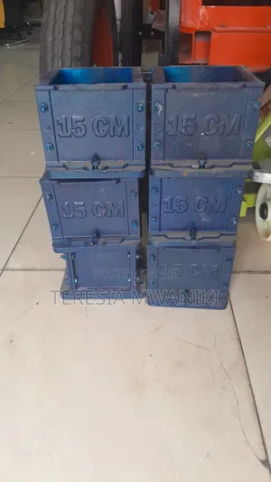 Cube Moulds, Concrete  Cube Moulds, Cast Iron  15cm3
