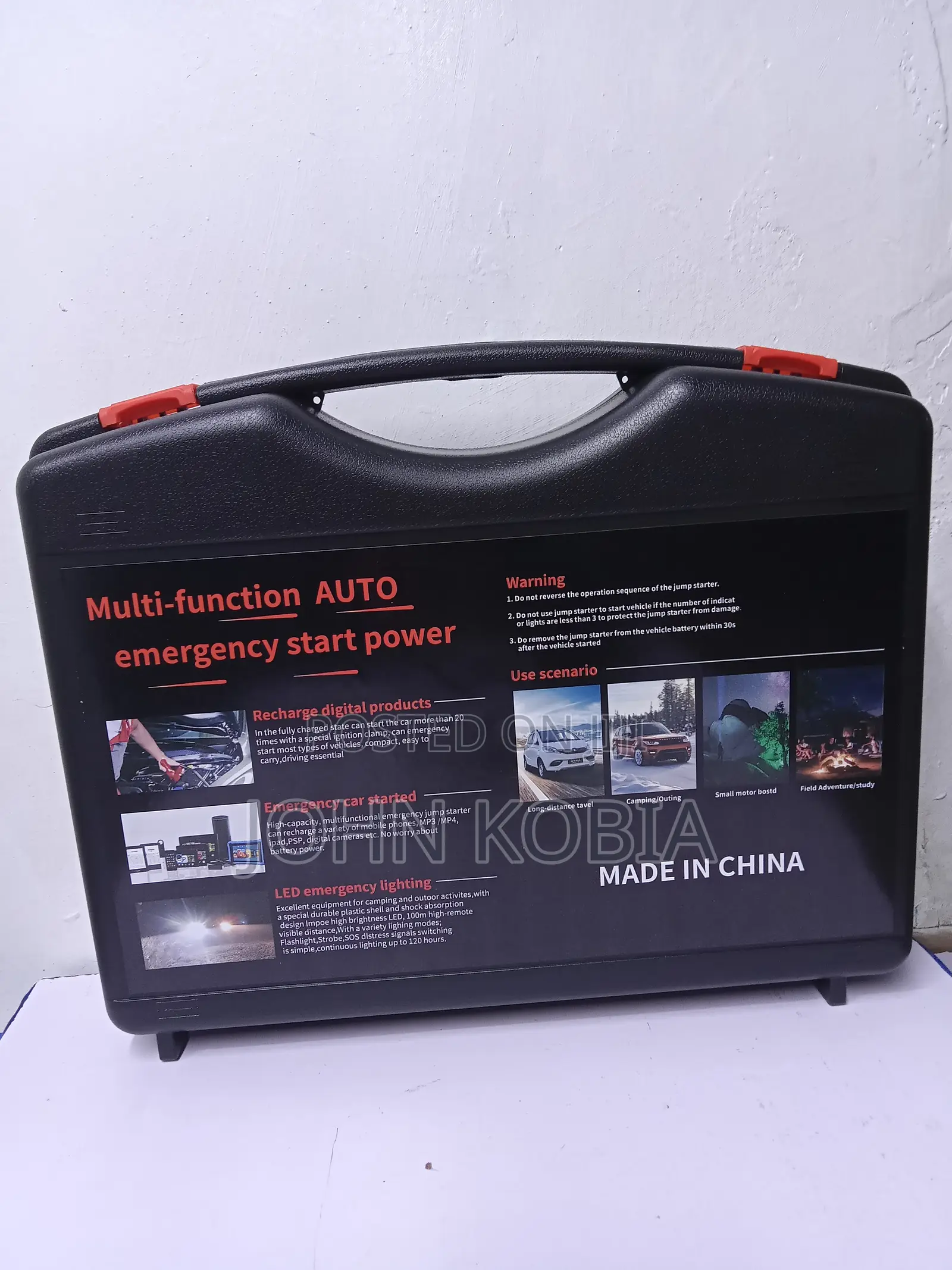 High Power Multi-Function Jump Starter Kit