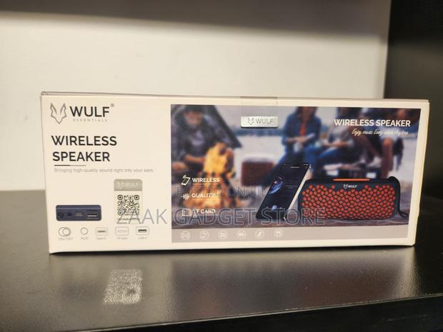 Wulf Elite Bluetooth Speaker W202, Modern Design - thumbnail 3