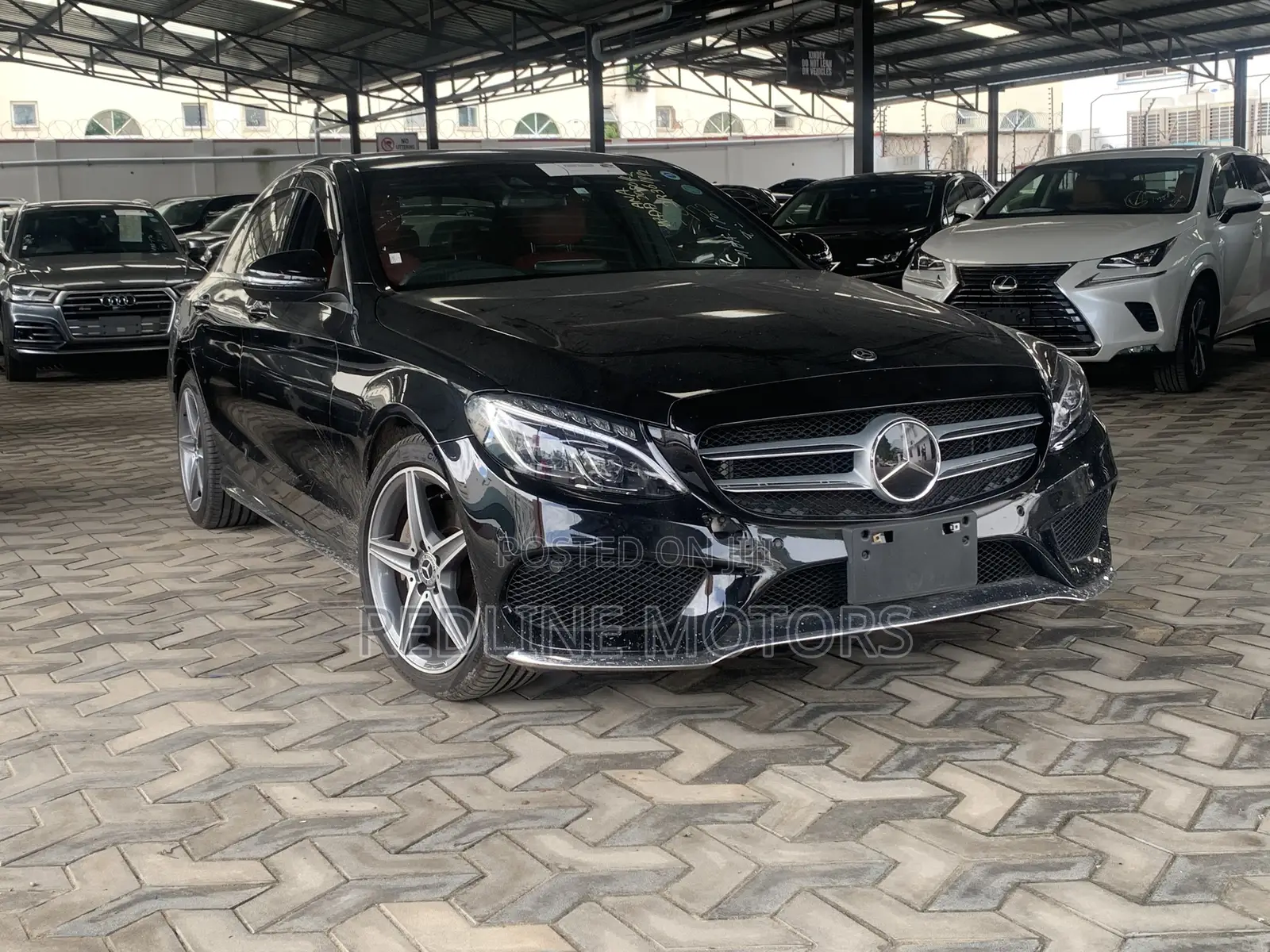 Mercedes-Benz C200 2018 Matt Black