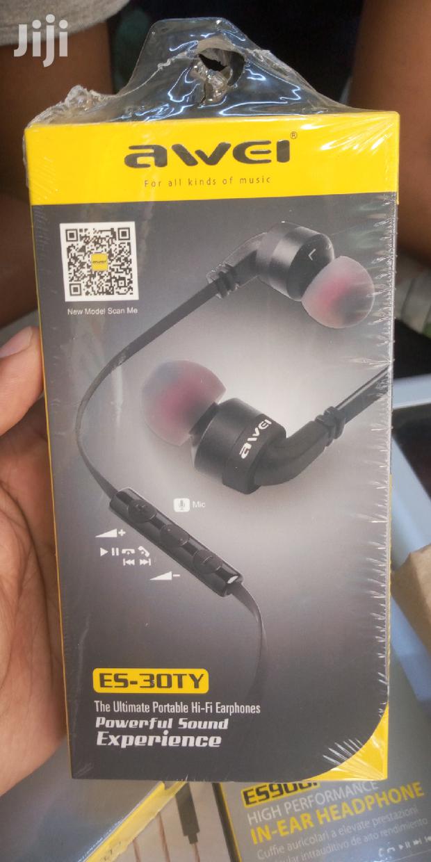Awei Stereo Super Bass Wired Earphone.(Black) - main view