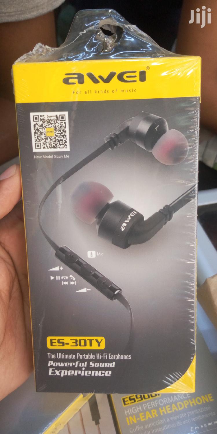 Awei Stereo Super Bass Wired Earphone.(Black)