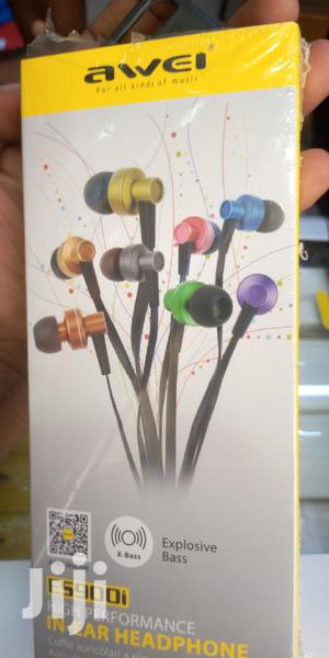 Awei Stereo Super Bass Wired Earphone.(Black)