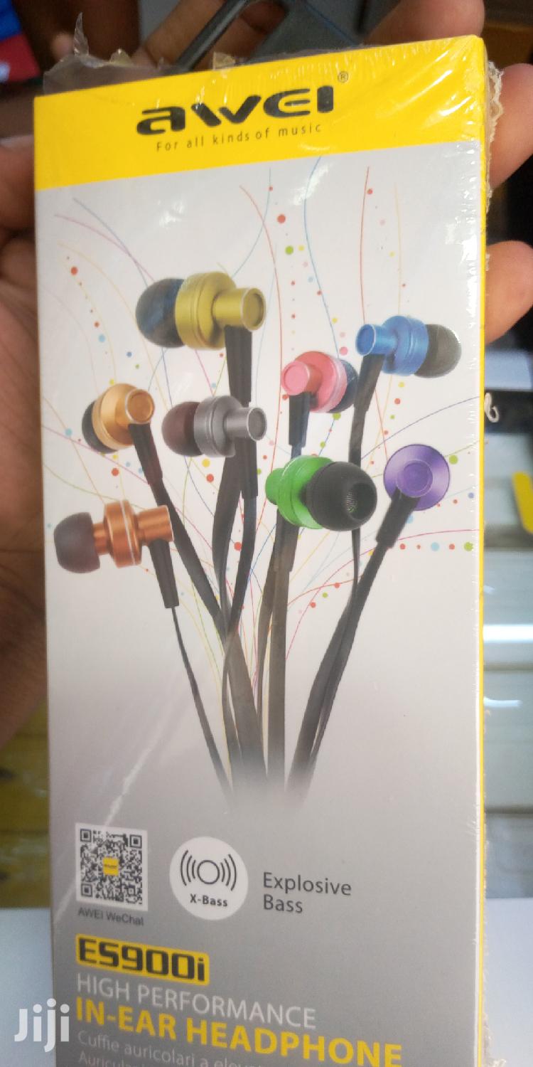Awei Stereo Super Bass Wired Earphone.(Black)