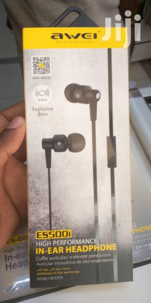 Awei Stereo Super Bass Wired Earphone.(Black)