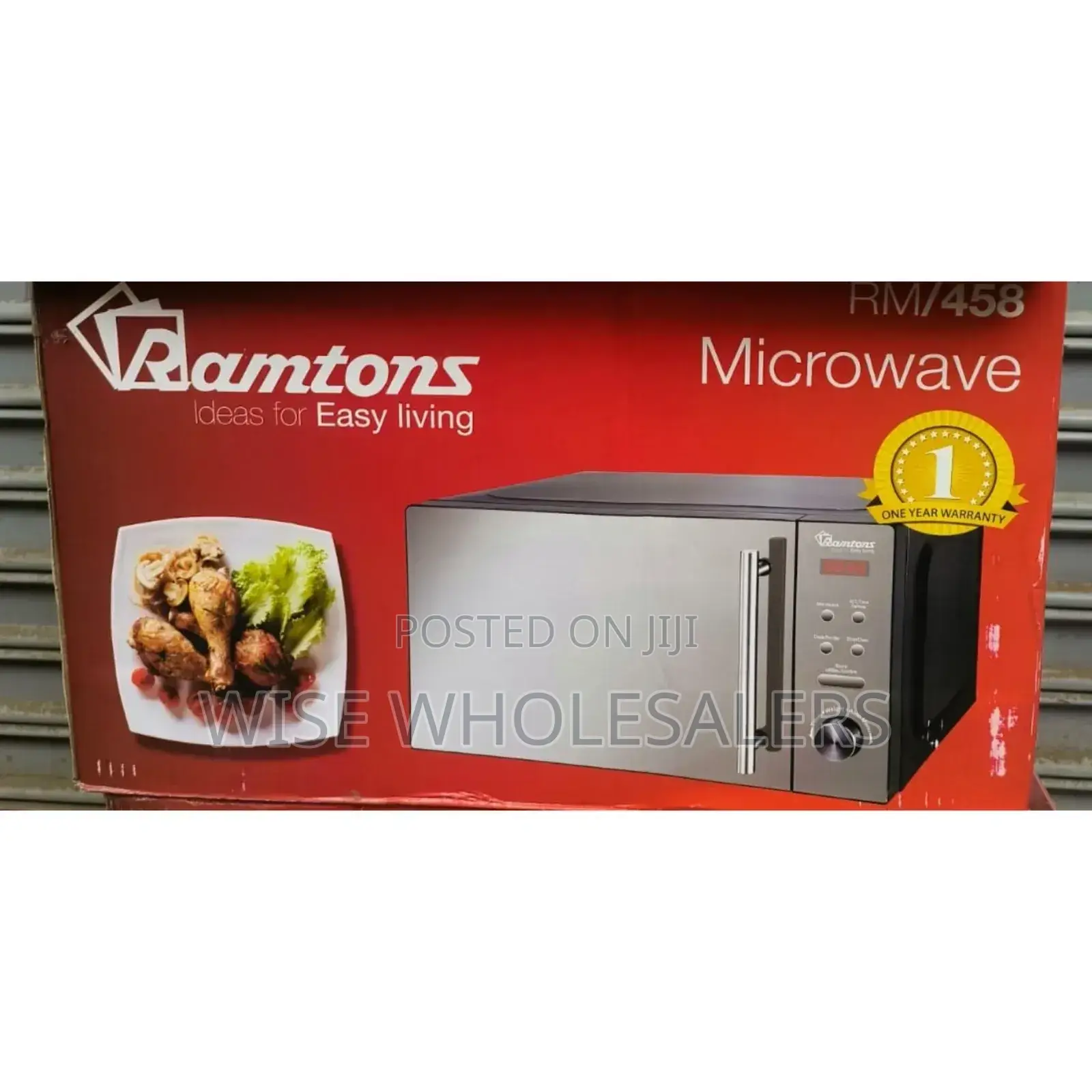 Ramtons Rm/458 - Digital Glass Microwave,