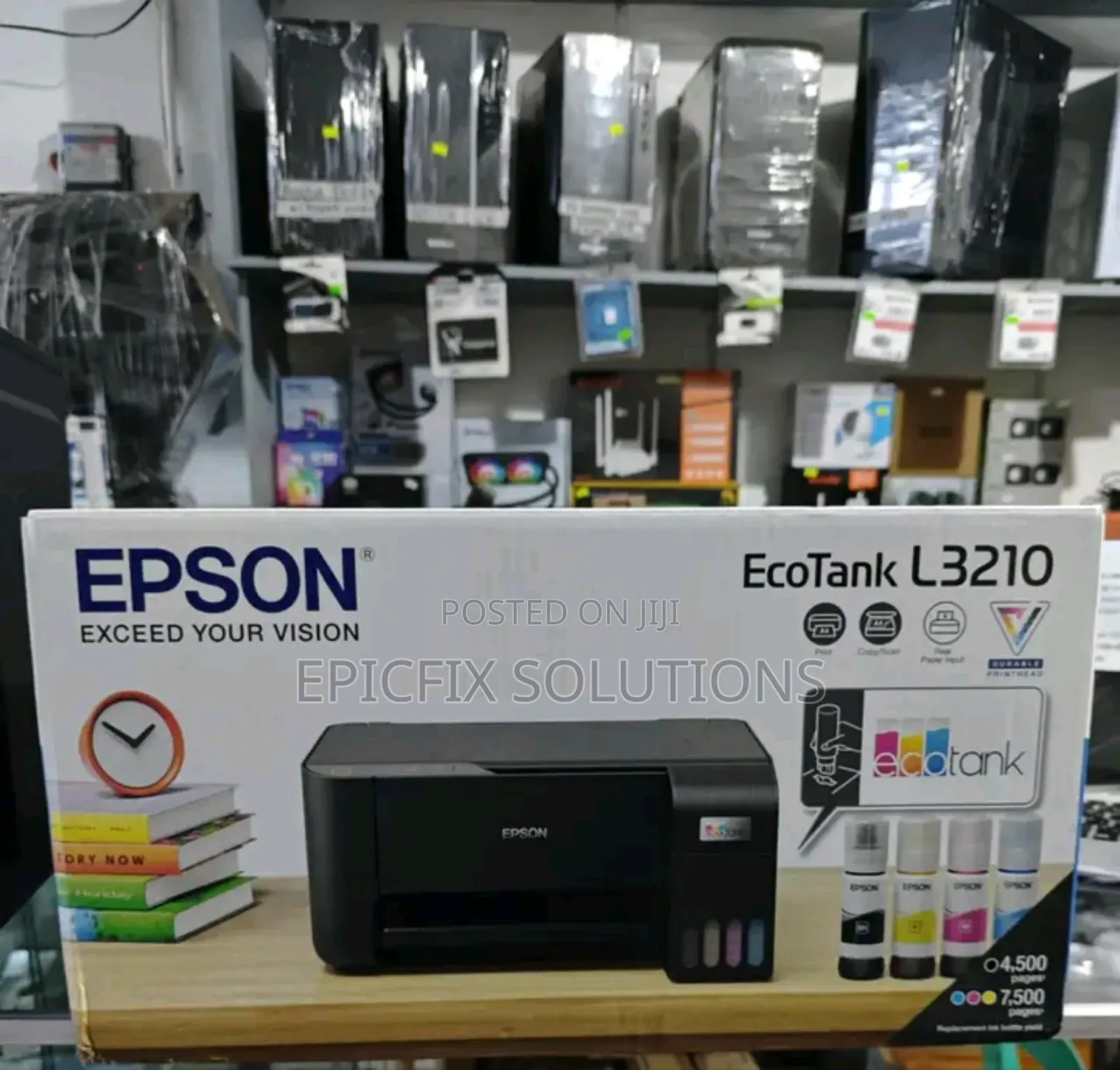 Epson Ecotank L3210 and Inkjet L3210 Brand New