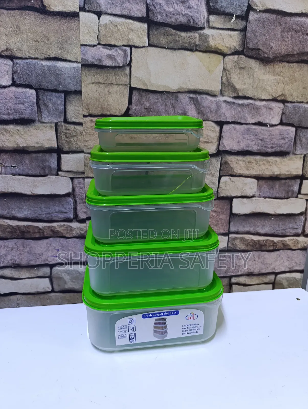 Fridge Food Storage Containers- 5 PCS