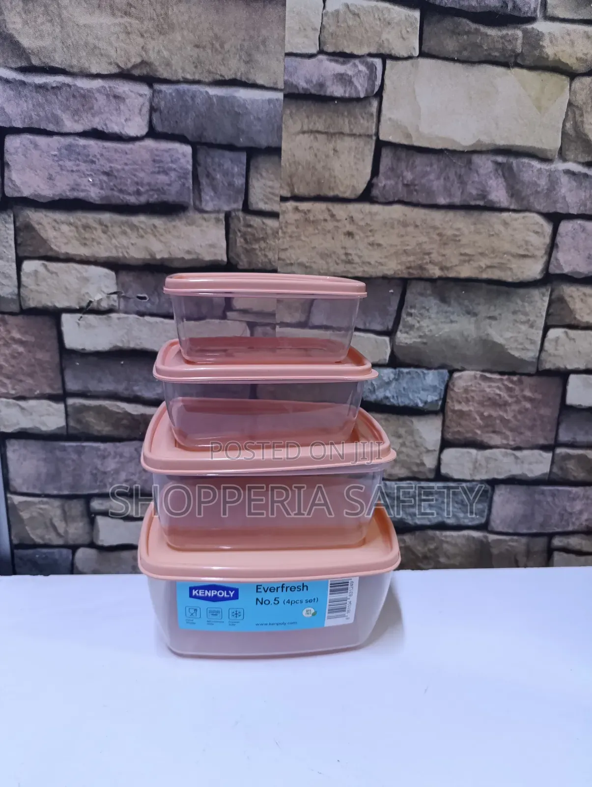 Pink 4in1 Storage Containers