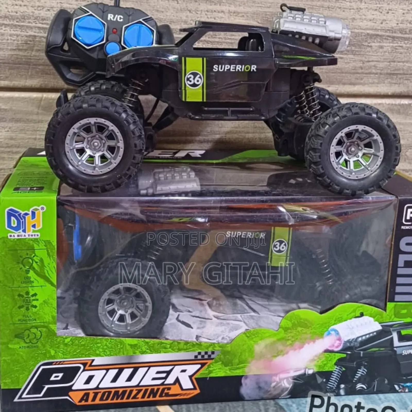 *4 Wheel  Remote Control Truck*
 Lights and Spraying