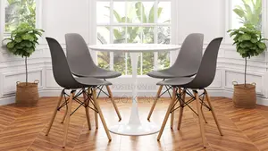 Dining Tables ; 4-Seater Tulip Round Dining Table