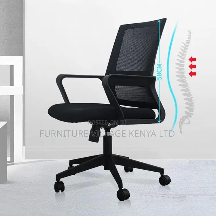 Office Chair:Captain Mesh Rotating Ergonomic Work Chair