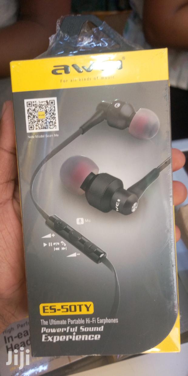 Original Awei Es-50ty Ultimate Portable Hi-fi Earphones.