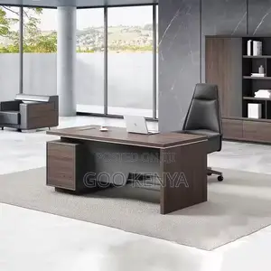 Office Desk ; 1800mm Modern Executive L-Shape Office Desk
