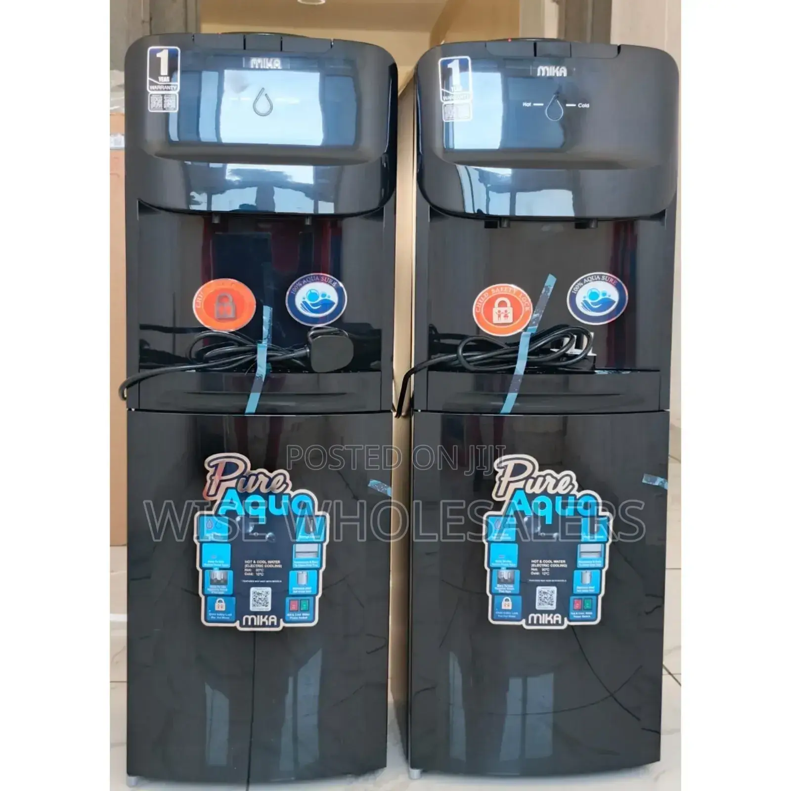 Mika Hot and Cold Free Standing Water Dispenser√• °