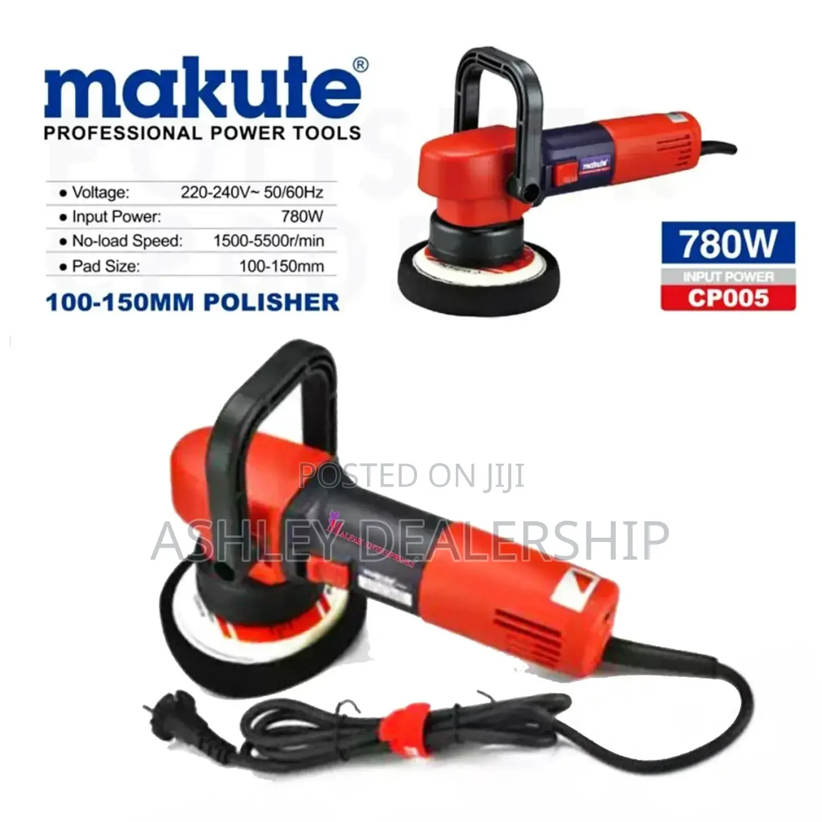 Makute Angle Polisher 780w (Orbital)