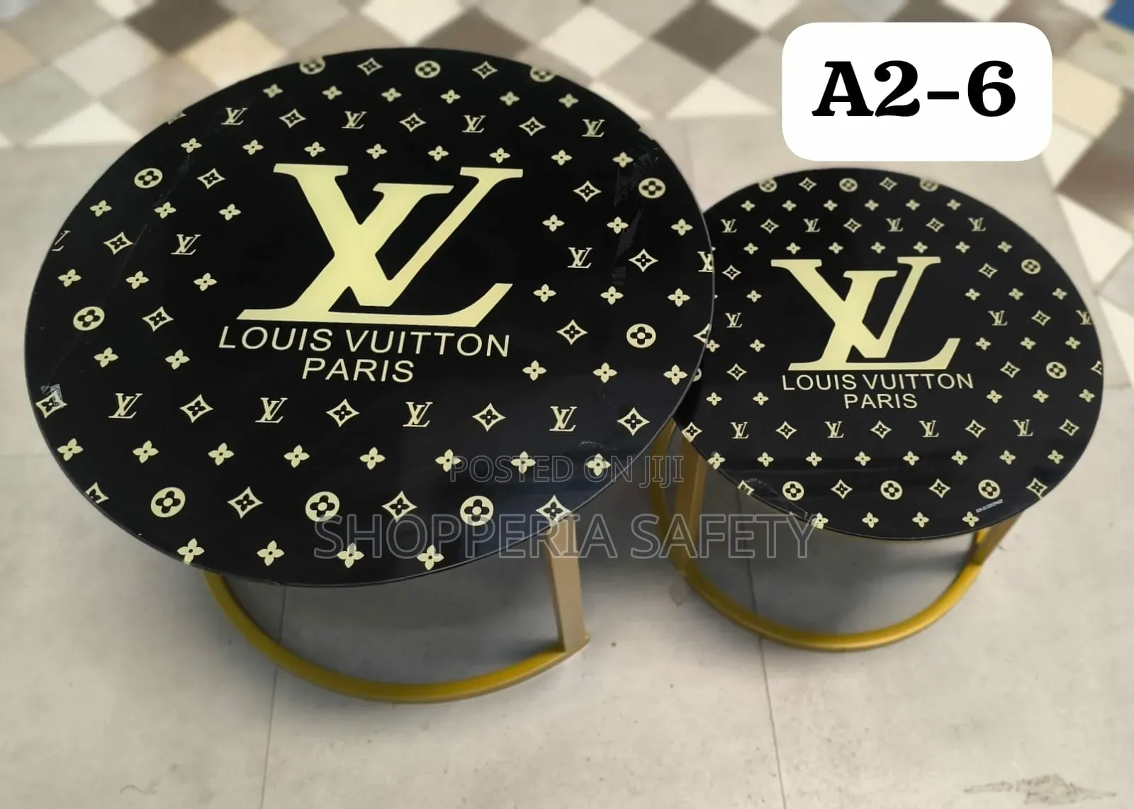 Louis Vuitton Themed Coffee Table