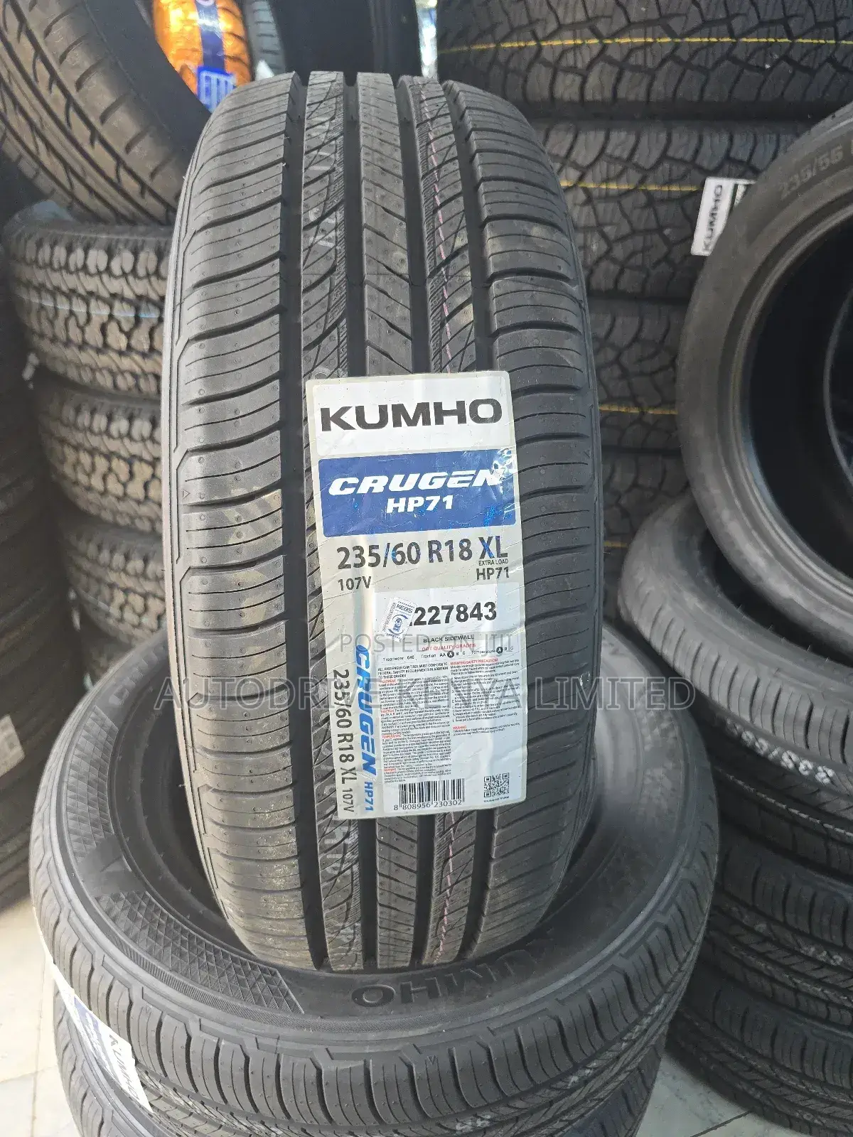 235/60r18 Kumho Crugen Tire