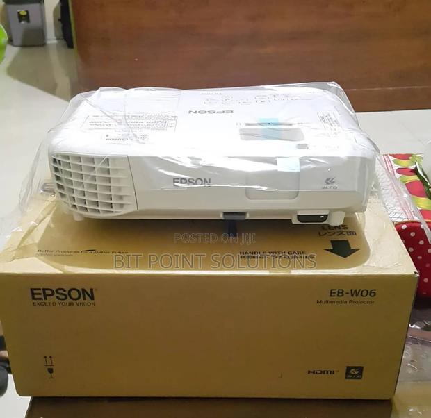 Epson Eb W06 3lcd Wxga 3700 Lumens Projector 1280 By 800