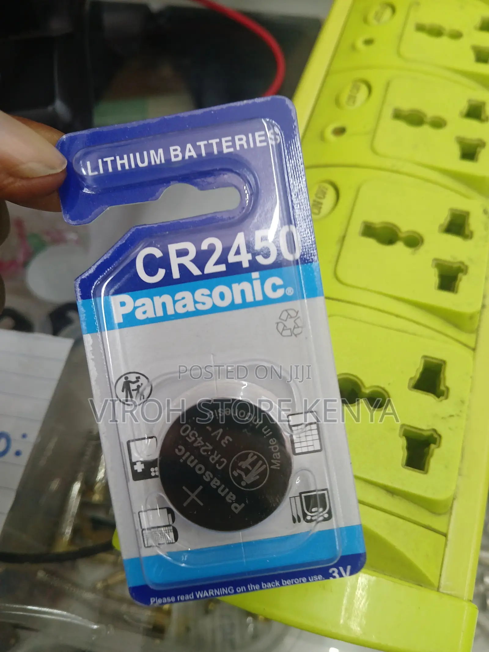 Panasonic Cr2450 3v Lithium Battery