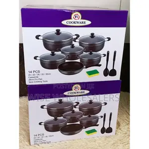 Tc 14 Pieces Non-Stick Black Non Stick